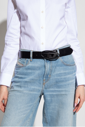 ‘oval d logo b-1dr’ belt od Diesel